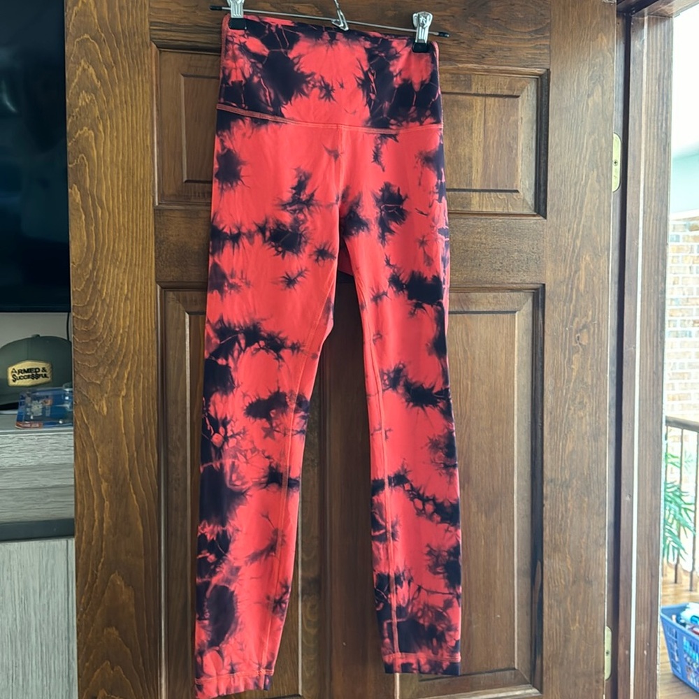 Shibori lululemon 7/8” leggings